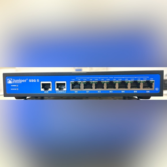 Juniper Networks Model SSG5-SB-10U 7-Port Security Firewall Appliance - Picture 3 of 13